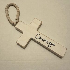 Courage Cross Decor